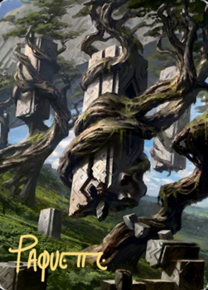 Forest 2 // Forest 2 (Art Series) [Zendikar Rising Art Series] (AZNR 20)