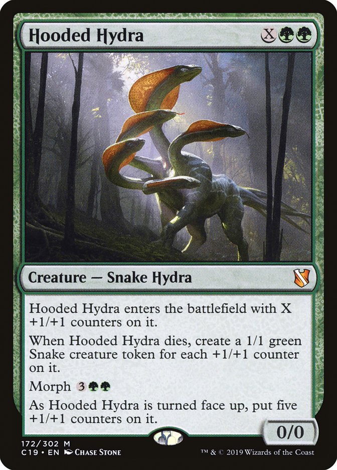 Hooded Hydra [Commander 2019] (C19 172)