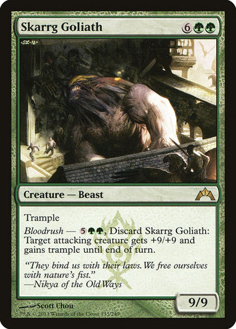 Skarrg Goliath [Gatecrash] (GTC 133)