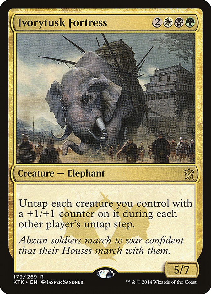 Ivorytusk Fortress [Khans of Tarkir] (KTK 179)