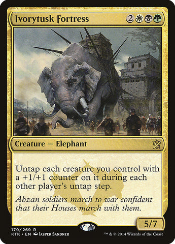 Ivorytusk Fortress [Khans of Tarkir] (KTK 179)