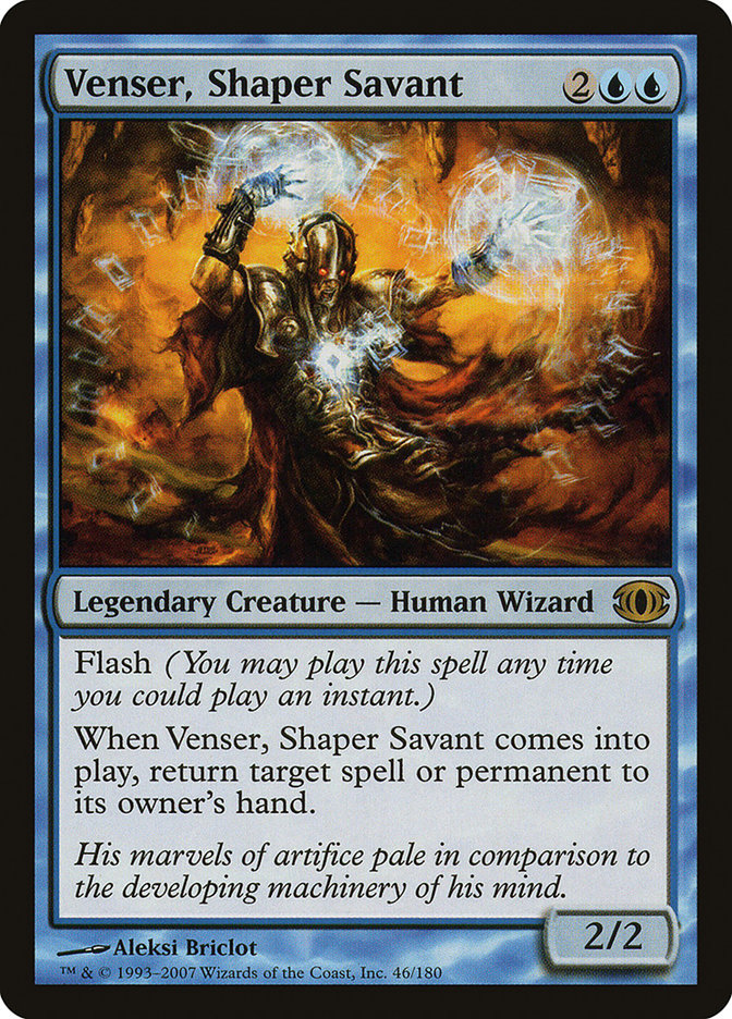 Venser, Shaper Savant [Future Sight] (FUT 46)