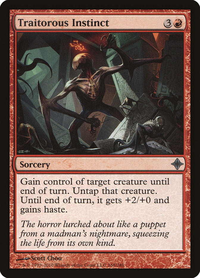 Traitorous Instinct [Rise of the Eldrazi] (ROE 168)