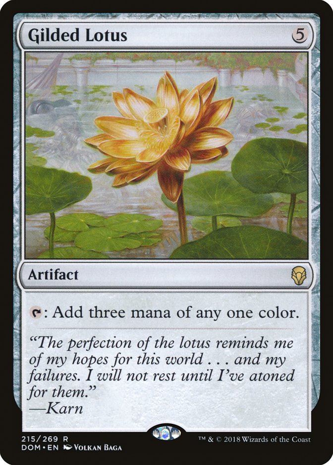 Gilded Lotus [Dominaria] (DOM 215)