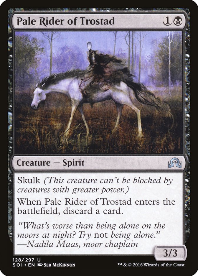 Pale Rider of Trostad [Shadows over Innistrad] (SOI 128)