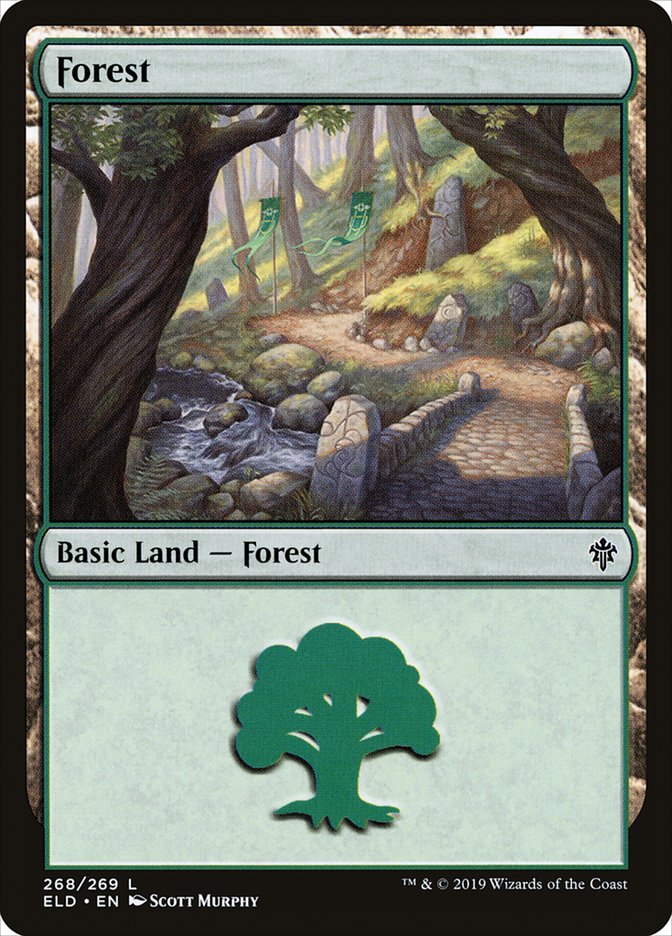 Forest (#268) [Throne of Eldraine] (ELD 268)