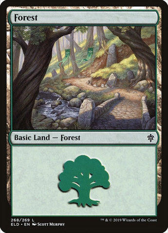 Forest (#268) [Throne of Eldraine] (ELD 268)