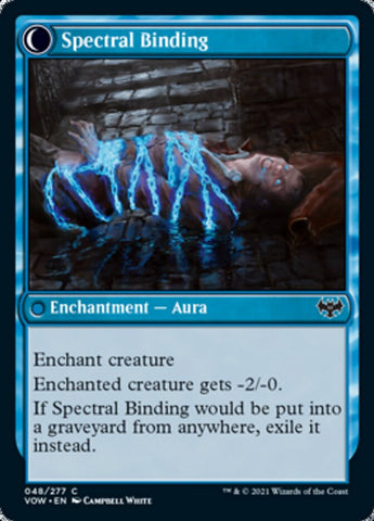 Binding Geist // Spectral Binding [Innistrad: Crimson Vow] (VOW 48)