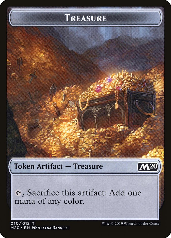 Treasure Token [Core Set 2020 Tokens] (TM20 10)