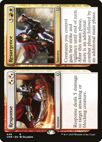 Response // Resurgence [Commander Legends] (CMR 449)
