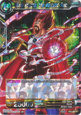 King Vegeta, the Majestic Ruler [DB1-066]