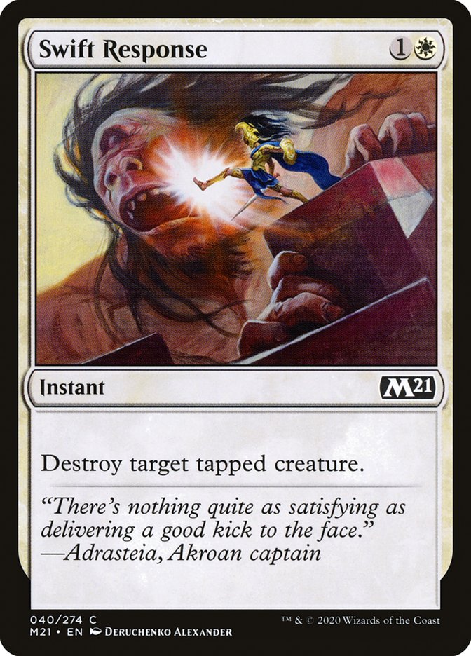 Swift Response [Core Set 2021] (M21 40)