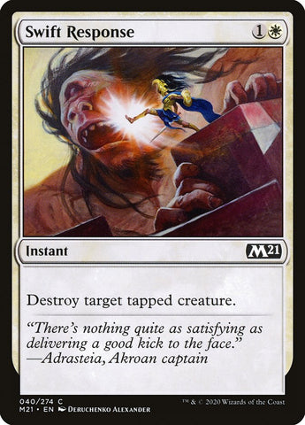 Swift Response [Core Set 2021] (M21 40)
