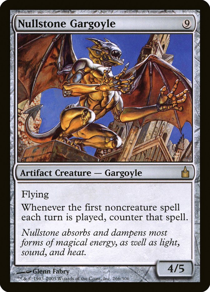Nullstone Gargoyle [Ravnica: City of Guilds] (RAV 266)