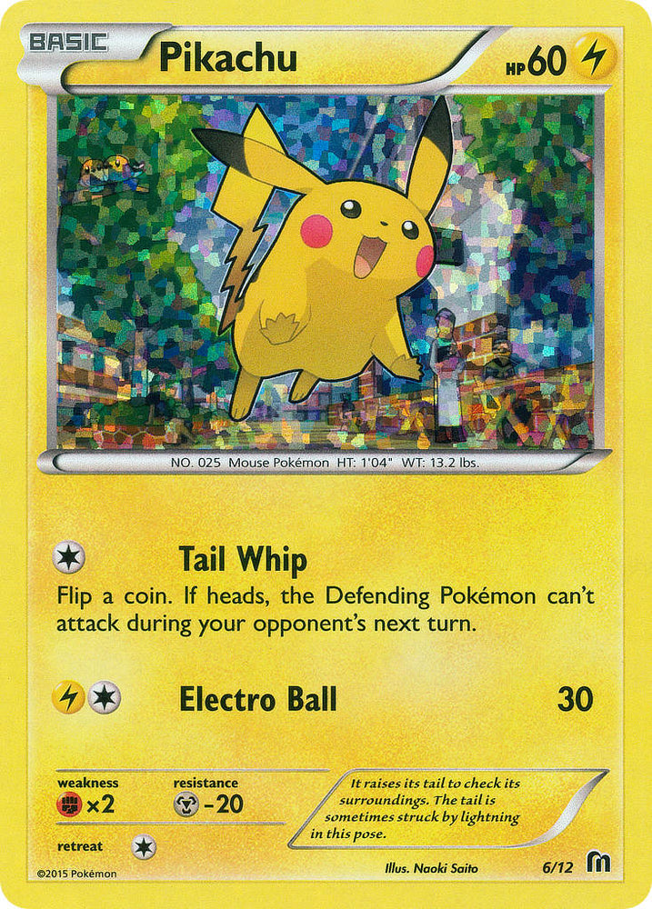 Pikachu (6/12) [Mcdonald's Promos: 2015 Collection]