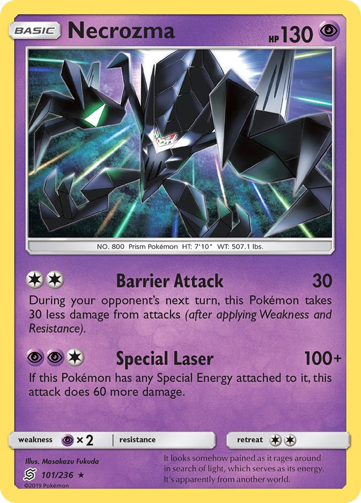 Necrozma (SM Unified Minds Cracked Ice Holo) (101/236) [Theme Deck Exclusives]