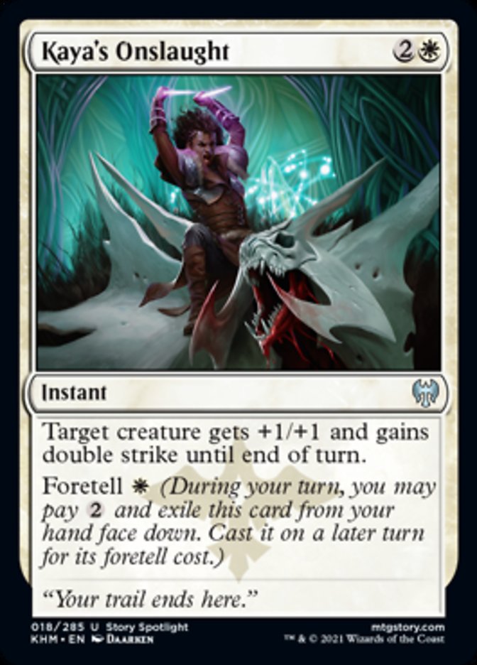 Kaya's Onslaught [Kaldheim] (KHM 18)