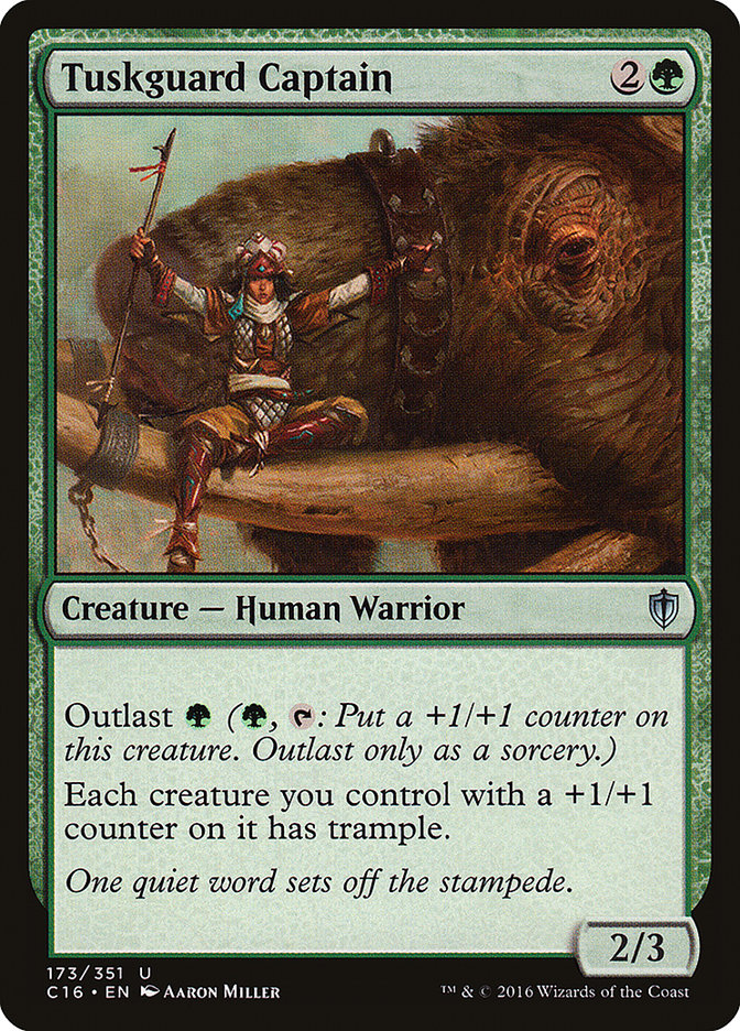 Tuskguard Captain [Commander 2016] (C16 173)