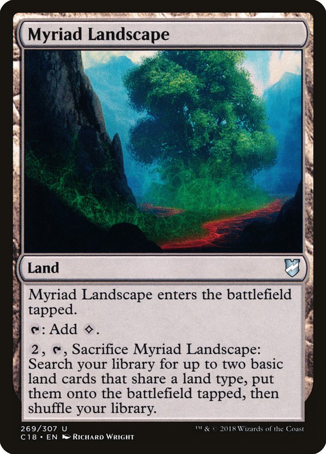 Myriad Landscape [Commander 2018] (C18 269)