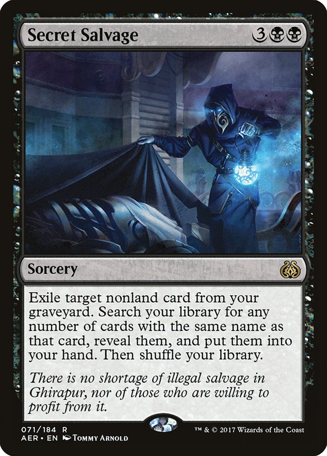 Secret Salvage [Aether Revolt] (AER 71)
