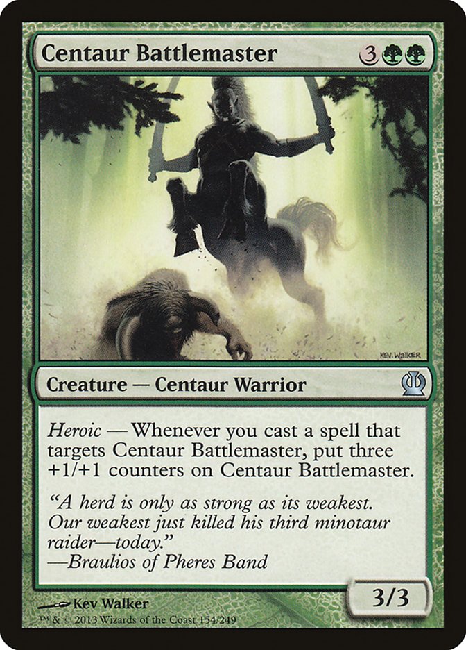 Centaur Battlemaster [Theros] (THS 154)