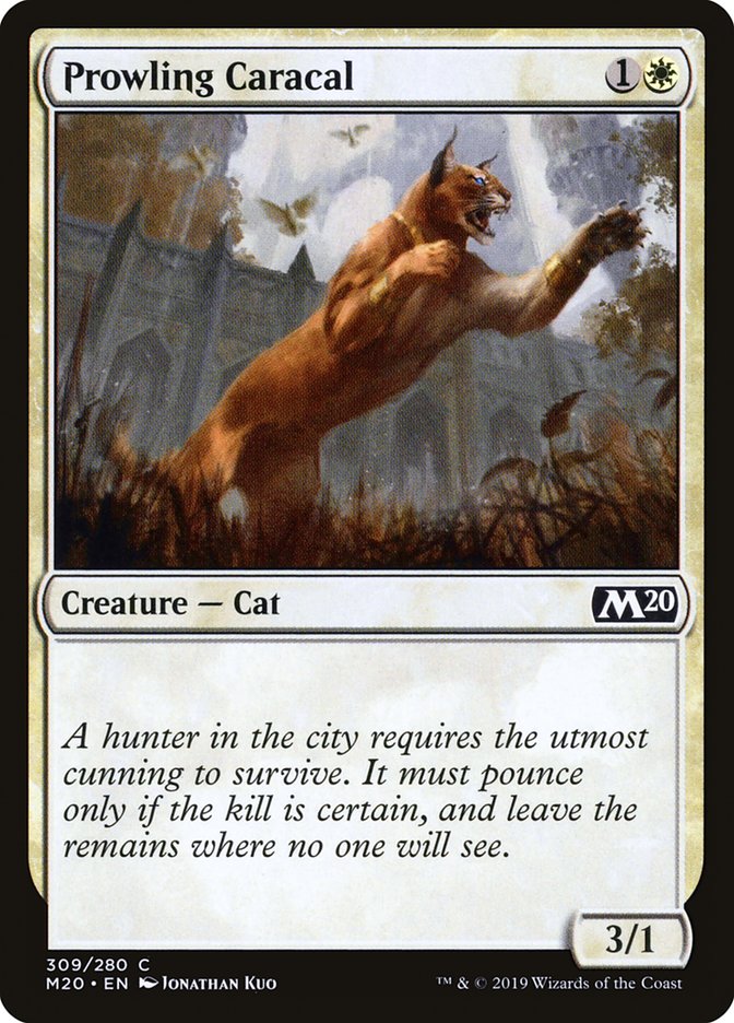 Prowling Caracal [Core Set 2020] (M20 309)