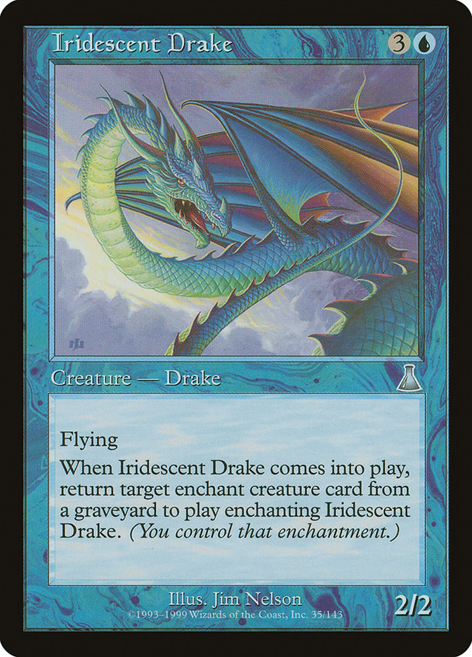 Iridescent Drake [Urza's Destiny] (UDS 35)