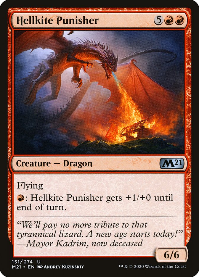 Hellkite Punisher [Core Set 2021] (M21 151)