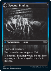 Binding Geist // Spectral Binding [Innistrad: Double Feature] (DBL 315)