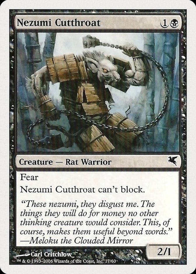 Nezumi Cutthroat [Hachette UK] (PHUK 17)