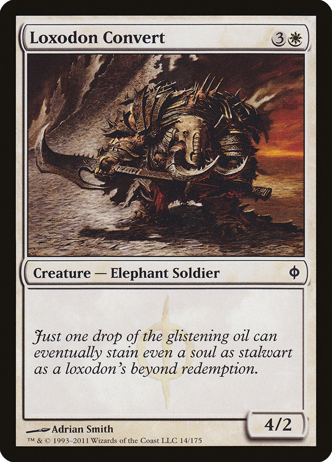 Loxodon Convert [New Phyrexia] (NPH 14)