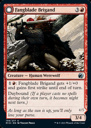 Fangblade Brigand // Fangblade Eviscerator [Innistrad: Midnight Hunt] (MID 139)