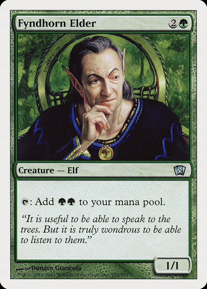 Fyndhorn Elder [Eighth Edition] (8ED 251)