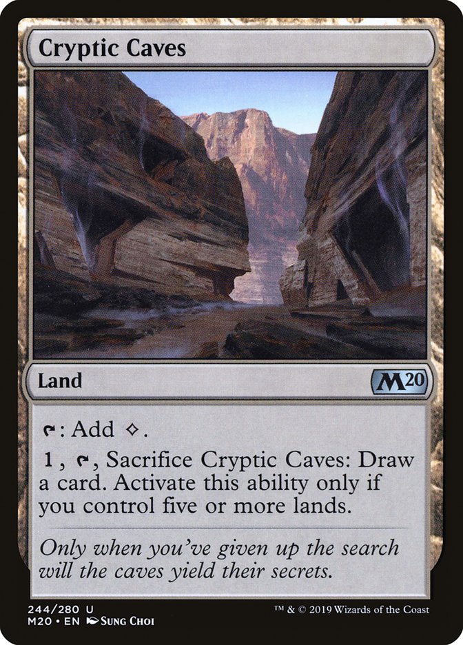 Cryptic Caves [Core Set 2020] (M20 244)
