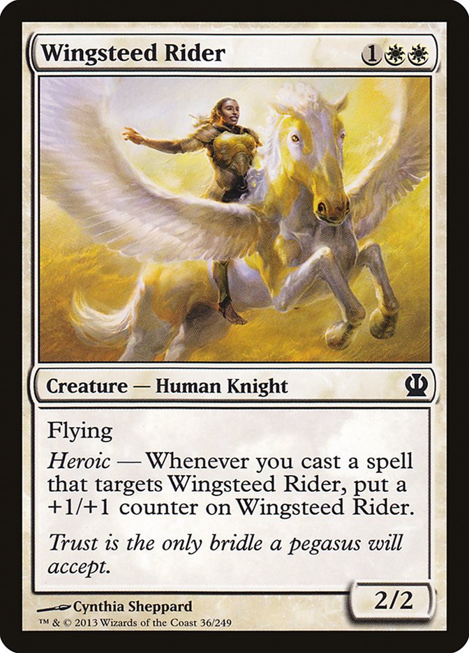 Wingsteed Rider [Theros] (THS 36)