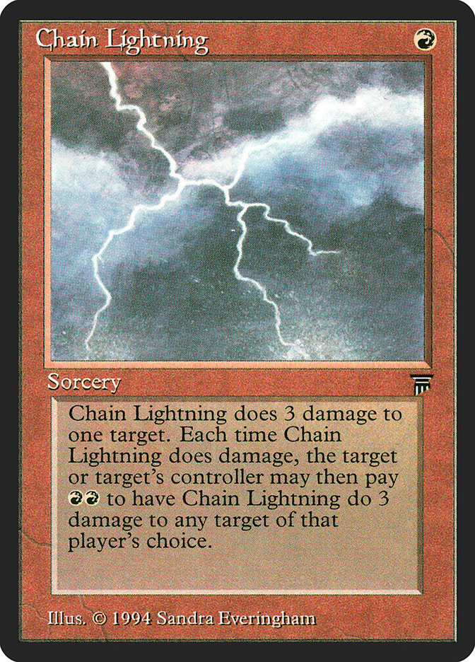 Chain Lightning [Legends] (LEG 137)
