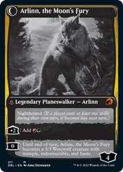 Arlinn, the Pack's Hope // Arlinn, the Moon's Fury [Innistrad: Double Feature] (DBL 211)