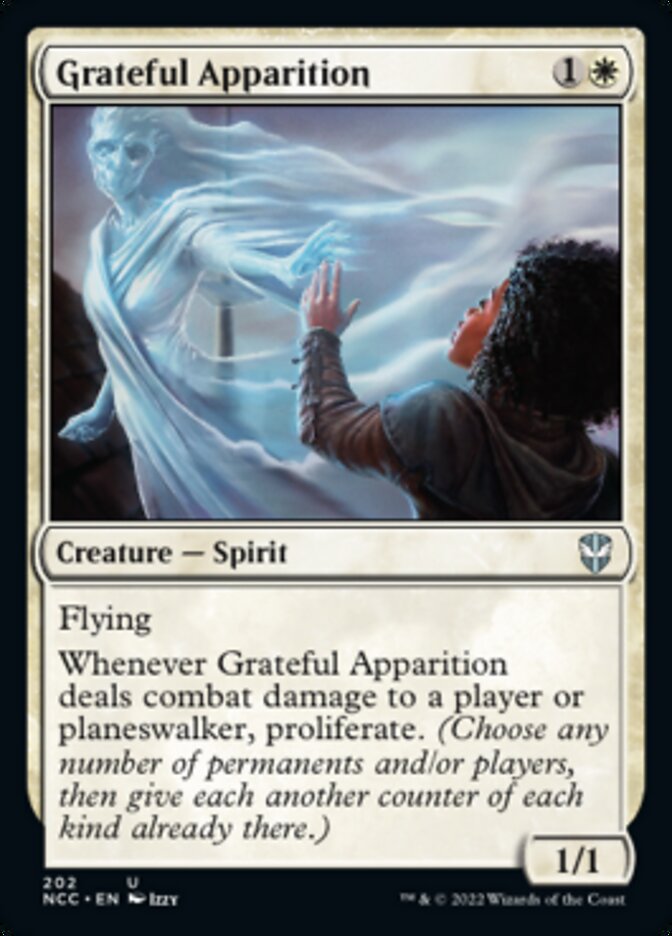 Grateful Apparition [Streets of New Capenna Commander] (NCC 202)
