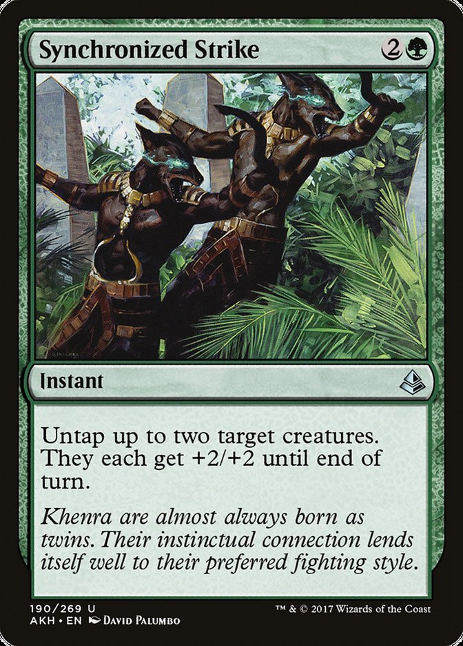 Synchronized Strike [Amonkhet] (AKH 190)