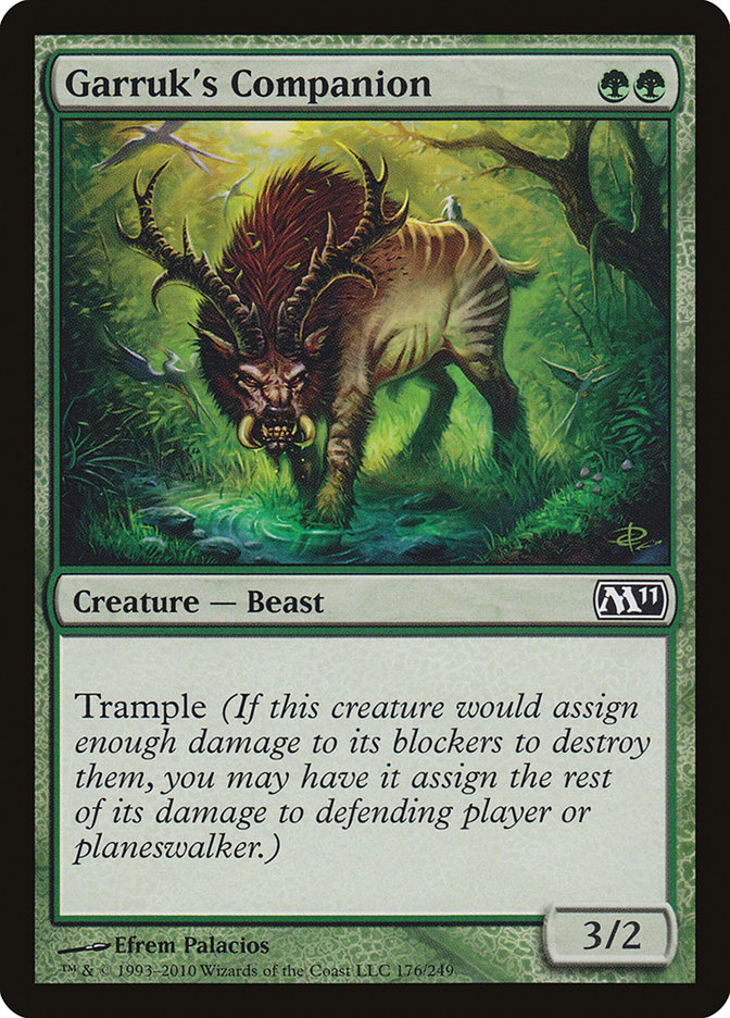 Garruk's Companion [Magic 2011] (M11 176)
