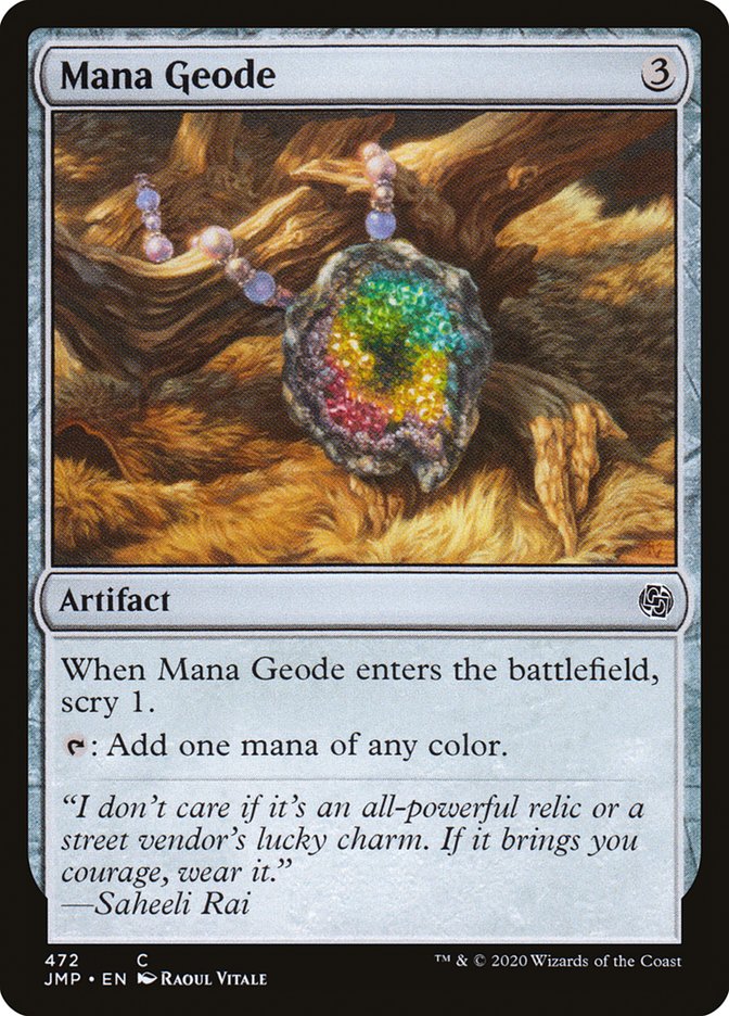 Mana Geode [Jumpstart] (JMP 472)