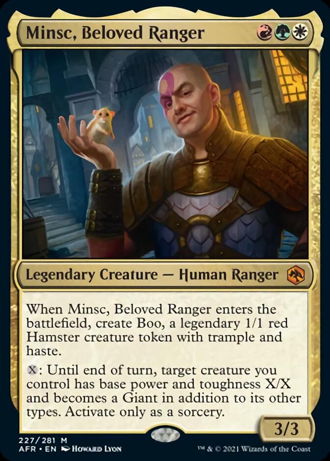 Minsc, Beloved Ranger [Dungeons & Dragons: Adventures in the Forgotten Realms] (AFR 227)
