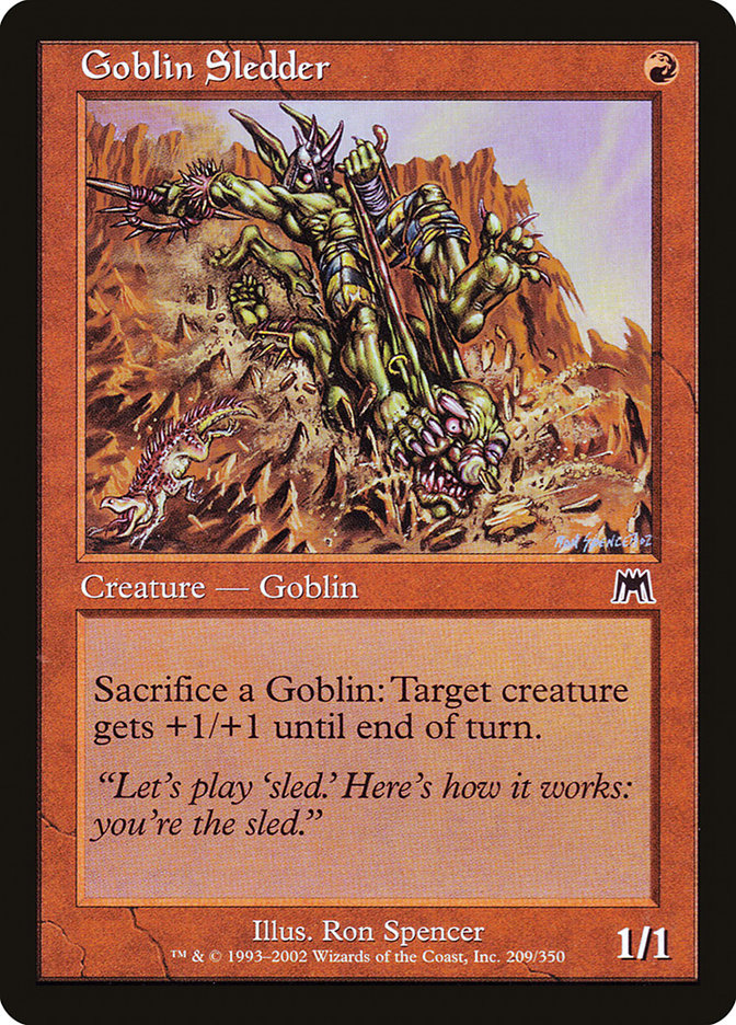 Goblin Sledder [Onslaught] (ONS 209)