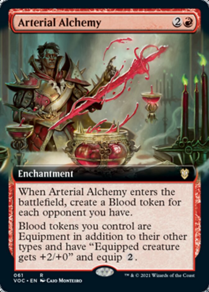 Arterial Alchemy (Extended) [Innistrad: Crimson Vow Commander] (VOC 61)