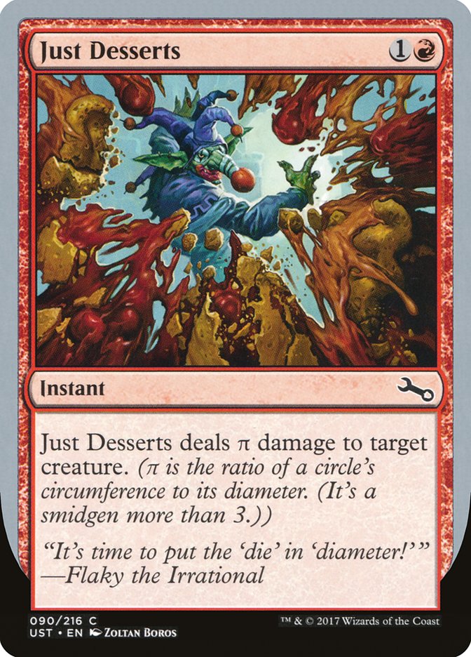 Just Desserts [Unstable] (UST 90)
