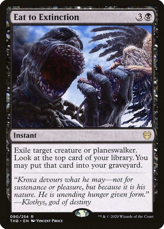 Eat to Extinction [Theros Beyond Death] (THB 90)