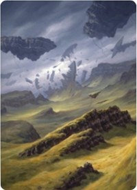 Plains 3 Art Card [Zendikar Rising Art Series] (AZNR 9)