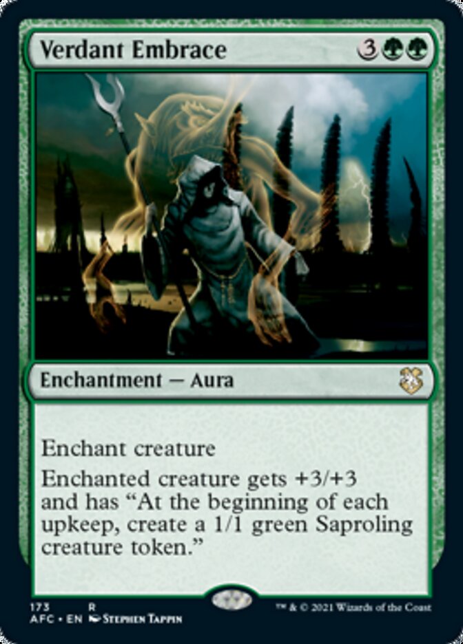 Verdant Embrace [Dungeons & Dragons: Adventures in the Forgotten Realms Commander] (AFC 173)