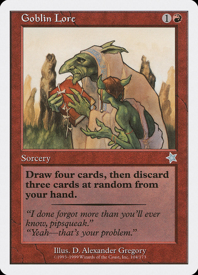 Goblin Lore [Starter 1999] (S99 104)