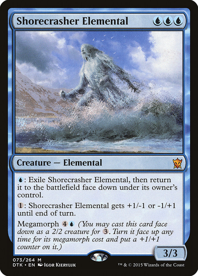 Shorecrasher Elemental [Dragons of Tarkir] (DTK 73)